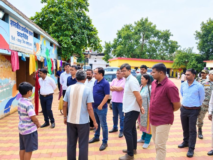 रायपुर में खारून नदी का बढ़ा जलस्तर, कलेक्टर और निगम आयुक्त ने बाढ़ प्रभावित इलाकों का किया निरीक्षण