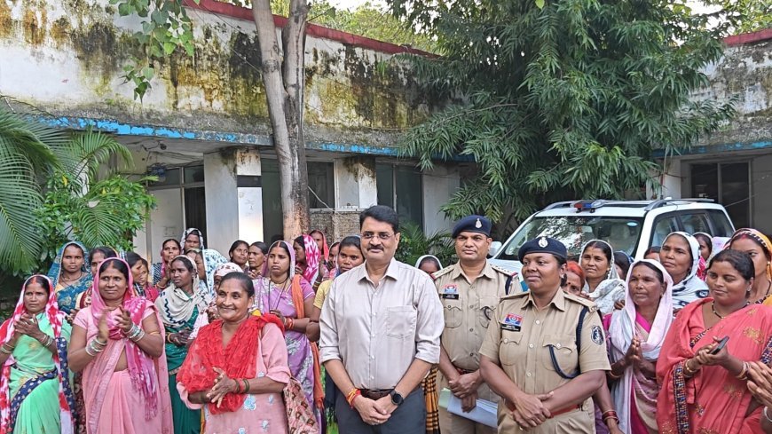 सीपत के फरहदा में अवैध महुआ शराब के खिलाफ महिलाओं ने खोला मोर्चा