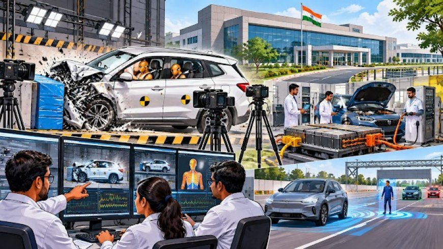 ऑटोमोबाइल सेक्टर में बड़ा बदलाव, GARC में 221 करोड़ से हाईटेक टेस्टिंग सुविधाओं का विस्तार