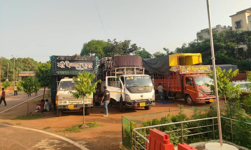 गणेश विसर्जन के दौरान नियमों का उल्लंघन करने वालों पर बालोद पुलिस की कार्रवाई, 9 डीजे जब्त
