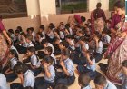 अशोका पब्लिक स्कूल में योग की नई शुरुआत, 1400 विद्यार्थियों ने किया सामूहिक योगाभ्यास