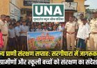 वन्य प्राणी संरक्षण सप्ताह के तहत सरगीपारा में जागरूकता कार्यक्रम, ग्रामीणों और स्कूली बच्चों को संरक्षण का संदेश