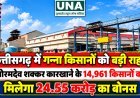 छत्तीसगढ़ में गन्ना किसानों को बड़ी राहत, भोरमदेव शक्कर कारखाने के 14,961 किसानों को मिलेगा 24.55 करोड़ का बोनस