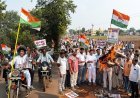 धमधा और अहिवारा में ‘वोट बचाओ–देश बचाओ’ आंदोलन, ज्ञानेश कुमार के खिलाफ कांग्रेस का प्रदर्शन