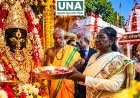 राष्ट्रपति द्रौपदी मुर्मु ने माँ दंतेश्वरी के किए दर्शन, देश की सुख-समृद्धि की कामना