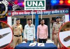 तिल्दा नेवरा में चाकू दिखाकर राहगीरों को डराने वाले दो आरोपी गिरफ्तार, आर्म्स एक्ट के तहत कार्रवाई