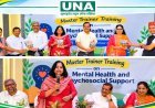 स्कूलों में बच्चों के मानसिक स्वास्थ्य को बढ़ावा देने तीन दिवसीय मास्टर ट्रेनर्स प्रशिक्षण आयोजित