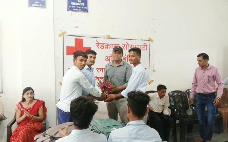 अमरवाड़ा कॉलेज में रक्तदान जागरूकता और युवक रेडक्रास सदस्यता अभियान आयोजित