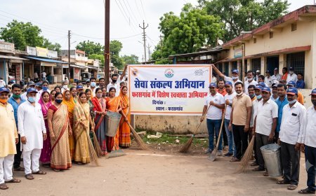 सेवा संकल्प अभियान के तहत फरसगांव में चला विशेष स्वच्छता अभियान