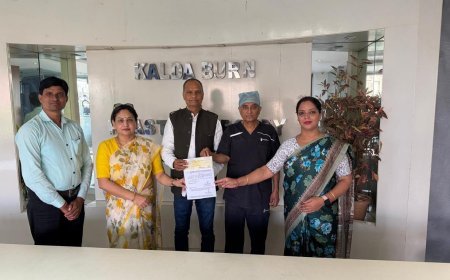 प्रोजेक्ट जिंदगी मुस्कुरायेगी के तहत लीना मानिकपुरी की प्लास्टिक सर्जरी के लिए 1 लाख रुपये की सहायता
