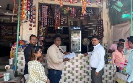 पंडरिया में तंबाकू बिक्री पर सख्ती, 100 गज के दायरे में 24 चालानी कार्रवाई