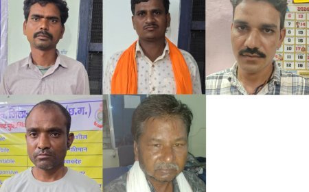 सार्वजनिक स्थानों पर शराबखोरी के खिलाफ कबीरधाम पुलिस की सख्ती, 5 प्रकरण दर्ज