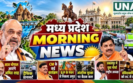 MP Morning News: भोपाल आएंगे अमित शाह, ट्रैफिक डायवर्ट; CM के कार्यक्रमों से लेकर हाईकोर्ट की राहत तक बड़ी खबरें