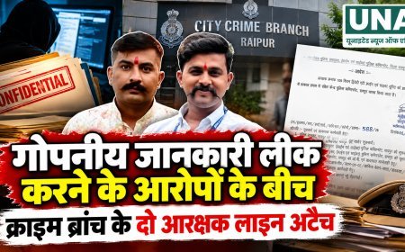 गोपनीय जानकारी लीक करने के आरोपों के बीच क्राइम ब्रांच के दो आरक्षक लाइन अटैच