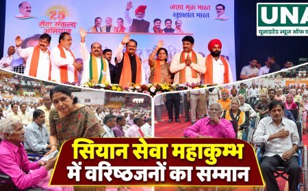 रायपुर में सियान सेवा महाकुंभ, वरिष्ठजनों का सम्मान कर सेवा और देखभाल का लिया संकल्प