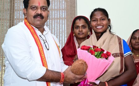 एशिया कप विजेता गीता यादव से मिले उप मुख्यमंत्री विजय शर्मा, खेल यात्रा पर हुई चर्चा