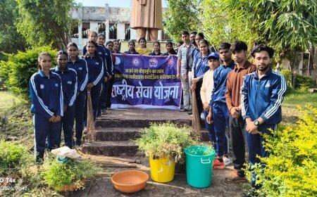 पीजी कॉलेज कवर्धा में स्वच्छता ही सेवा अभियान के तहत विविध गतिविधियों का आयोजन