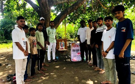 माय भारत यूथ वॉलंटियर्स ने मनाई महात्मा गांधी जयंती, युवाओं ने अर्पित की श्रद्धांजलि