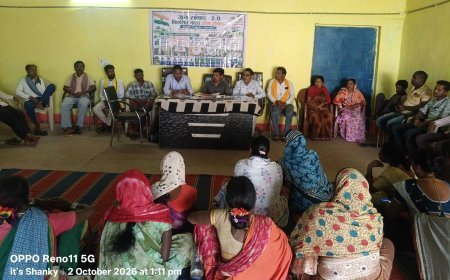 विकसित ग्राम पंचायत प्लान तैयार करने जुटे ग्रामीण, विशेष ग्राम सभा में गांव के विकास पर चर्चा