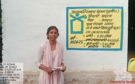 दुर्ग में प्रधानमंत्री आवास योजना ग्रामीण का सफल क्रियान्वयन, 94 प्रतिशत से अधिक आवास पूर्ण