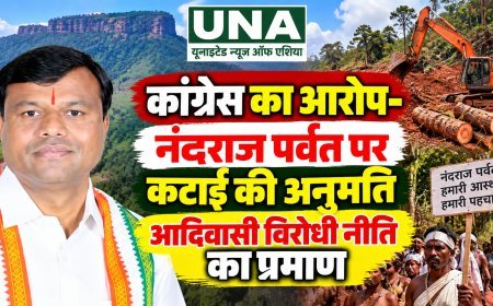 कांग्रेस का आरोप- नंदराज पर्वत पर कटाई की अनुमति आदिवासी विरोधी नीति का प्रमाण