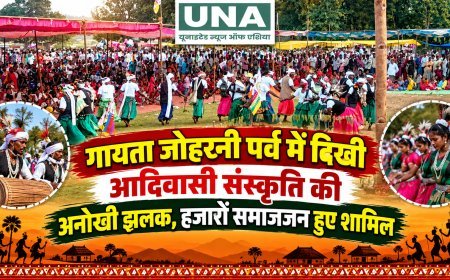 गायता जोहरनी पर्व में दिखी आदिवासी संस्कृति की अनोखी झलक, हजारों समाजजन हुए शामिल