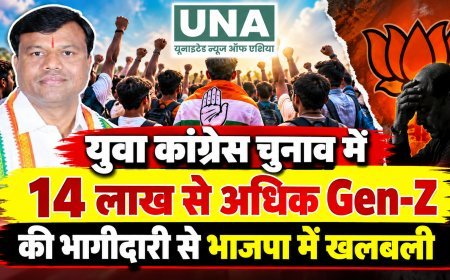 युवा कांग्रेस चुनाव में 14 लाख से अधिक Gen-Z की भागीदारी, भाजपा में खलबली: कांग्रेस