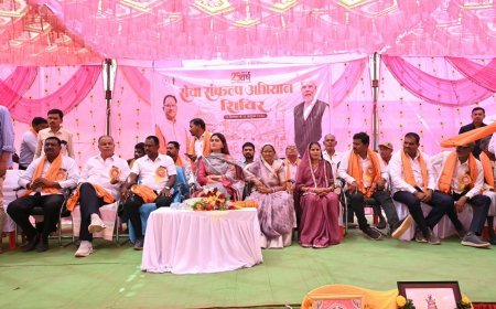 गैंदपुर में ‘सेवा सेतु अभियान-सरकार आपके द्वार’ शिविर, 51 आवेदन हुए प्राप्त