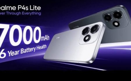 कम बजट में 7,000mAh बैटरी वाला Realme P4s Lite भारत में लॉन्च, कीमत ₹16,499 से शुरू