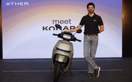 रायपुर में Ather Energy ने लॉन्च किया नया इलेक्ट्रिक स्कूटर Konark, 200 KM तक की रेंज