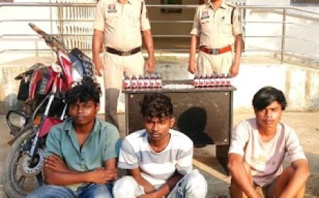 महासमुंद में नशीली दवाओं की तस्करी का खुलासा, ओडिशा से सरायपाली ला रहे तीन आरोपी गिरफ्तार