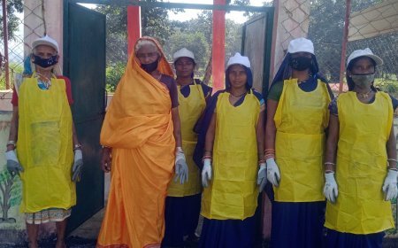 सेवा संकल्प अभियान के तहत स्वच्छता का संदेश, गांव-गांव पहुंच रहे स्वच्छाग्रही