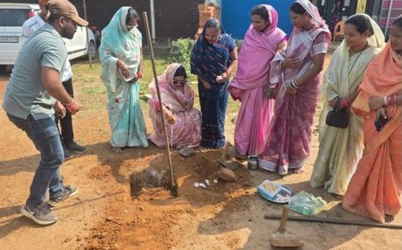 पाररास से बघमरा बाईपास तक रोशन होगा मार्ग, स्ट्रीट लाइट कार्य का भूमिपूजन