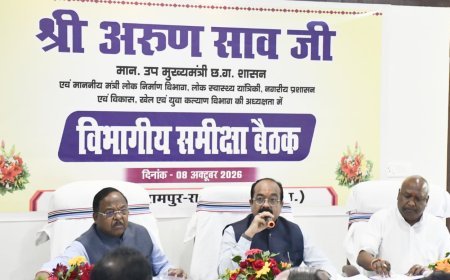 बलरामपुर को 157 करोड़ रुपये के 191 विकास कार्यों की सौगात, उप मुख्यमंत्री अरुण साव ने किया लोकार्पण और भूमिपूजन