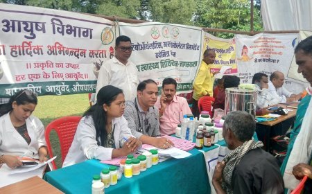 कोंडागांव के शामपुर में सेवा सेतु अभियान, आयुष विभाग ने 138 लोगों का किया स्वास्थ्य परीक्षण