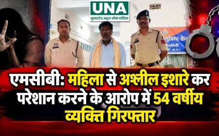 एमसीबी: महिला से अश्लील इशारे कर परेशान करने के आरोप में 54 वर्षीय व्यक्ति गिरफ्तार