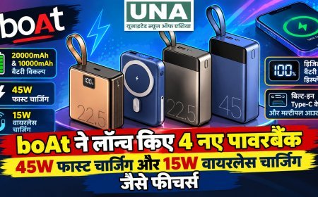 boAt ने लॉन्च किए 4 नए पावरबैंक, 45W फास्ट चार्जिंग और 15W वायरलेस चार्जिंग जैसे फीचर्स