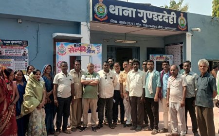 गुंडरदेही के ग्राम देवरी (क) में अवैध शराब बिक्री के खिलाफ ग्रामीणों का आक्रोश, सैकड़ों लोग पहुंचे थाने