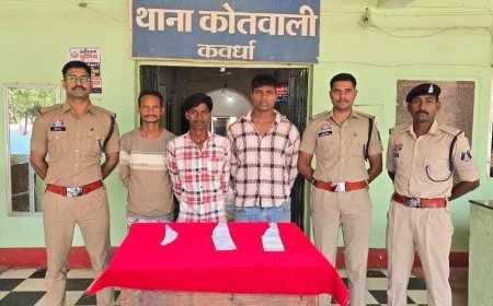 सरोधा बांध में पर्यटकों को हथियार दिखाकर डराने का आरोप, ‘बिच्छू गैंग’ से जुड़े तीन युवक गिरफ्तार