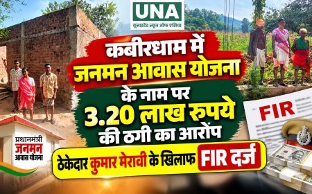 कबीरधाम में जनमन आवास योजना के नाम पर 3.20 लाख रुपये की ठगी का आरोप, ठेकेदार कुमार मेरावी के खिलाफ FIR दर्ज