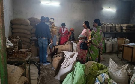 बलरामपुर में PDS चावल में मिले कंकड़-पत्थर, 502 हितग्राहियों की राशन व्यवस्था पर उठे सवाल
