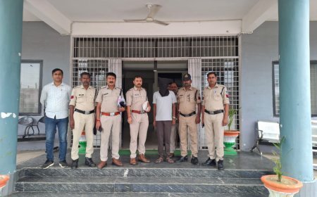 सिंगरौली बैंक लूटकांड का कथित मास्टरमाइंड गिरफ्तार, 90 किलो से अधिक सोने की लूट के मामलों का खुलासा