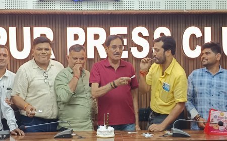बिलासपुर प्रेस क्लब का 41वां स्थापना दिवस मनाया गया, वरिष्ठ पत्रकारों ने साझा की संघर्ष और लोकतांत्रिक परंपराओं की यादें