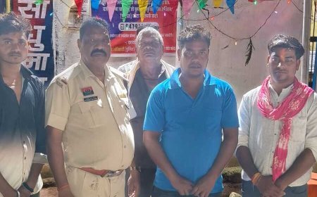 दीपावली से पहले जूनापारा पुलिस का एक्शन, जुआ खेलते चार आरोपी गिरफ्तार