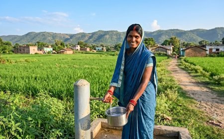 कवर्धा: जल जीवन मिशन से ग्रामीण महिलाओं को मिली राहत, घर पर नल से पानी मिलने से आसान हुई भगवती श्रीवास की जिंदगी