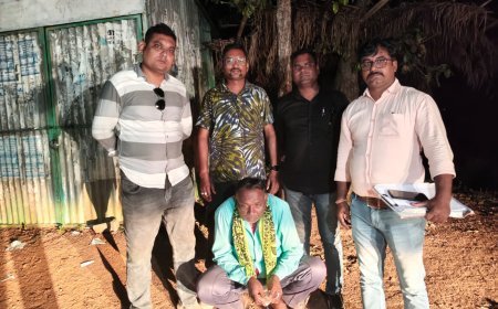 बालोद में सट्टा-पट्टी लिखकर जुआ खिलाने वाला आरोपी गिरफ्तार, 1,150 रुपये नगद और सट्टा सामग्री जब्त