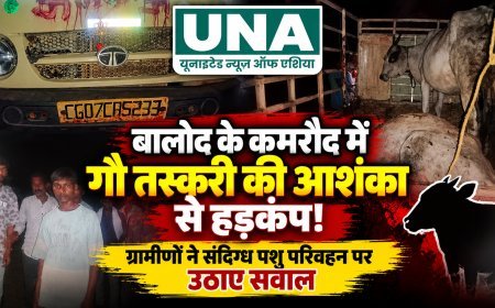 बालोद के कमरौद में गौ तस्करी की आशंका से हड़कंप, ग्रामीणों ने संदिग्ध पशु परिवहन पर उठाए सवाल