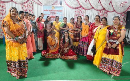 कन्नौद में मारवाड़ी महिला समिति ने किया भव्य गरबा आयोजन, मां की आराधना में झूमीं मातृशक्तियां