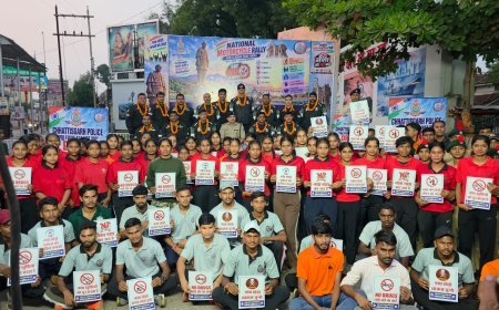 कबीरधाम में राष्ट्रीय मोटरसाइकिल रैली का भव्य स्वागत, ‘FIGHT AGAINST DRUGS’ अभियान से दिया नशामुक्त भारत का संदेश