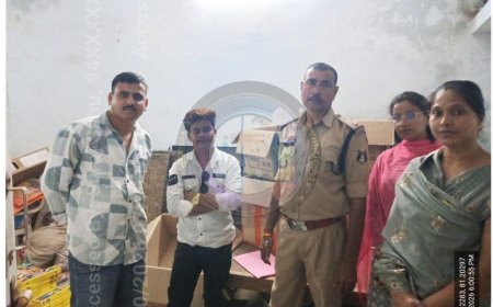 बालोद पुलिस की बड़ी कार्रवाई: अवैध पटाखों के भंडारण का खुलासा, ₹71,440 के पटाखे जब्त; दो आरोपियों पर मामला दर्ज